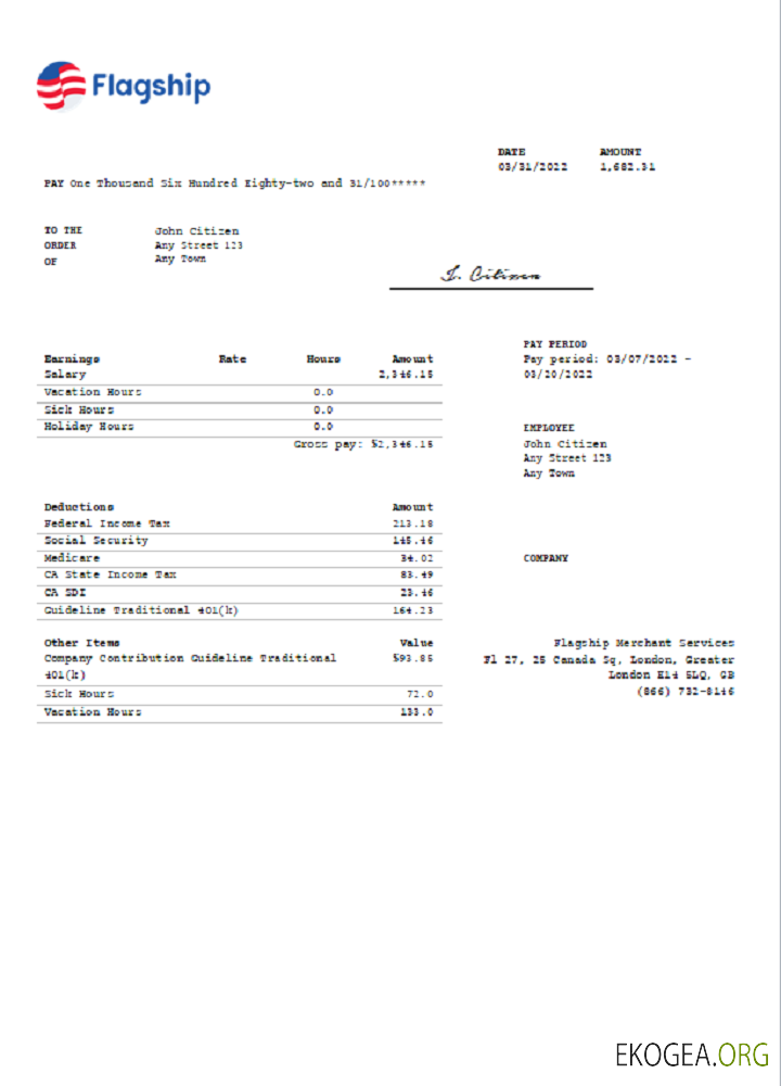 Royaume Uni Flagship Merchant Services, société de services de cartes de crédit